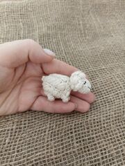 МК Овечка мини крючком, изображение 2