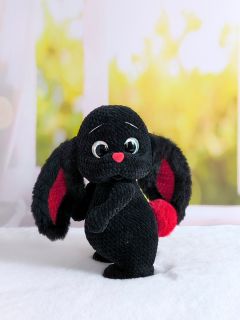 Игрушка мягкая вязанная кролик Максик