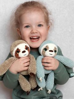 Мастер-класс "Ленивец" вязание крючком автор Chirka_toys, изображение 4