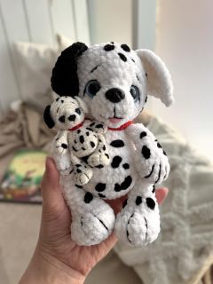 Мастер-класс "Далматинец и Лабрадор" вязание крючком автор Chirka_toys, изображение 3