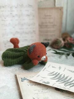 Мастер класс лисичка Ханна, вязаная лиса крючком, лисичка в платье мастер класс по вязанию, милое вязание амигуруми схем, изображение 3