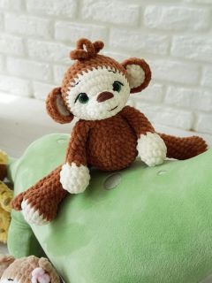 Мастер-класс "Обезьянки" вязание крючком автор Chirka_toys, изображение 3