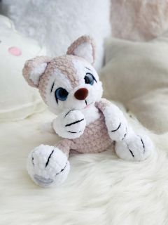 Мастер-класс "Хаски" вязание крючком автор Chirka_toys, изображение 3