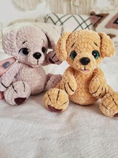 Мастер-класс "Далматинец и Лабрадор" вязание крючком автор Chirka_toys, изображение 5