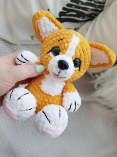 Мастер-класс "Корги" вязание крючком автор Chirka_toys, изображение 5