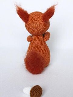 Мастер-класс Белка крючком, изображение 3