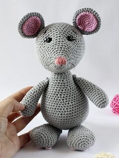 Мастер-класс Мышка крючком, изображение 5
