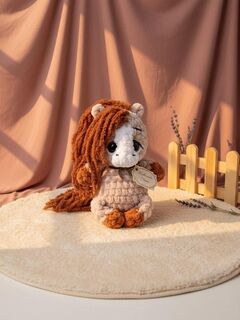 Мастер-класс «Коняшки» из серии МК Крошки-Горошки, вязание крючком автор Chirka_toys, изображение 5