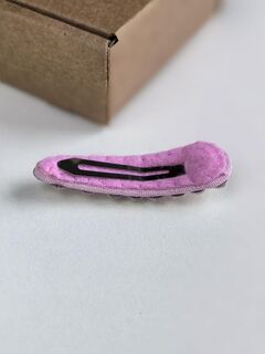 Розовая заколка со стразами 5 см ручной работы | FomiToys | Набор 2 шт | Детские и взрослые аксессуары, Вариации товаров: 8, изображение 2