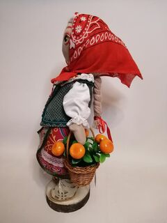 Кукла интерьерная Липчанка ручная работа натуральные материалы, изображение 3