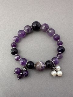 Браслет из аметиста