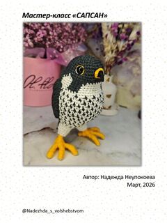 Мастер-класс птица «Сапсан»