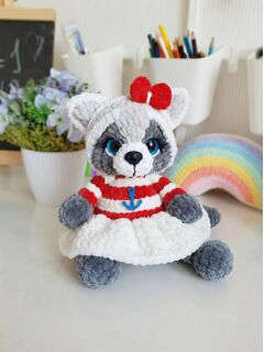 Мастер-класс "Енотики" вязание крючком автор Chirka_toys, изображение 2