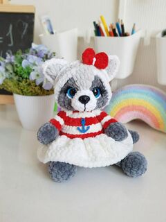 Мастер-класс "Енотики" вязание крючком автор Chirka_toys, изображение 2
