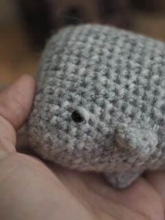 мастер-класс кит Гарри амигуруми,схема вязания крючком, изображение 6