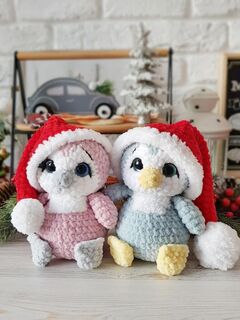 Мастер-класс "Пингвинёнок" вязание крючком автор Chirka_toys, изображение 4