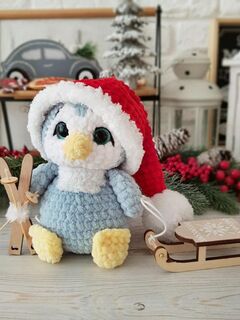 Мастер-класс "Пингвинёнок" вязание крючком автор Chirka_toys, изображение 2