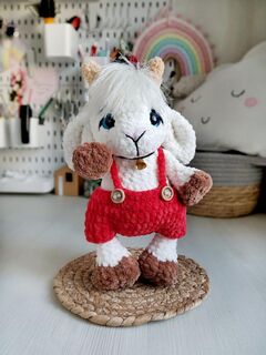 Мастер-класс "Козлятки" вязание крючком автор Chirka_toys, изображение 3