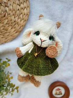 Мастер-класс "Козлятки" вязание крючком автор Chirka_toys, изображение 4