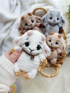 Мастер-класс "Бяша и Кеша" вязание крючком автор Chirka_toys