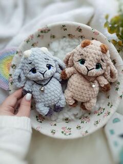 Мастер-класс "Бяша и Кеша" вязание крючком автор Chirka_toys, изображение 5