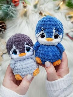 Мастер-класс «Пингви» из серии МК Крошки-Горошки, вязание крючком автор Chirka_toys, изображение 4