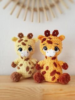 Мастер-класс «Мини Жирафик» из серии МК Крошки-Горошки, вязание крючком автор Chirka_toys, изображение 2
