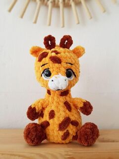 Мастер-класс «Мини Жирафик» из серии МК Крошки-Горошки, вязание крючком автор Chirka_toys, изображение 3