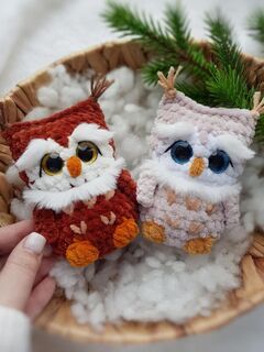 Мастер-класс «Совушка» из серии МК Крошки-Горошки, вязание крючком автор Chirka_toys, изображение 2