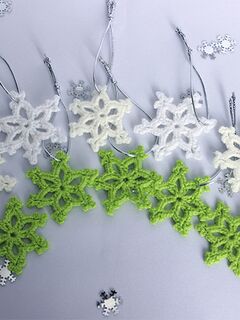 Мастер-класс Снежинка крючком, изображение 2