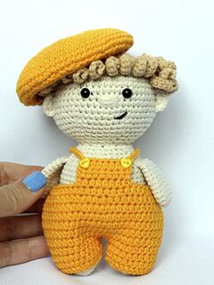 Мастер-класс Кукла Бен крючком, изображение 2