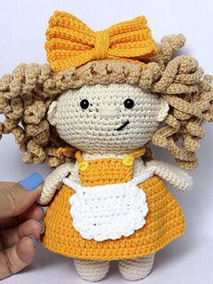 Мастер-класс Кукла Мила крючком, изображение 2