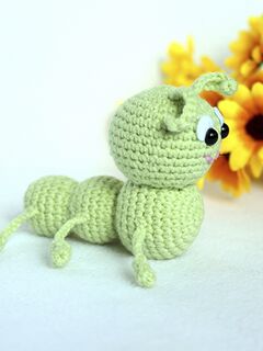 Мастер-класс Гусеница крючком, изображение 2