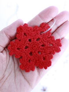 Мастер-класс Снежинка крючком, изображение 2