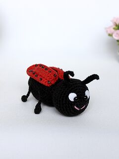 Мастер-класс Божья коровка крючком, изображение 3