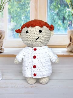 Мастер-класс кукла Доктор крючком, изображение 2