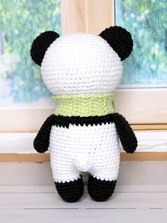 Мастер-класс Панда крючком, изображение 3