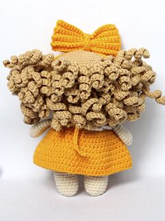 Мастер-класс Кукла Мила крючком, изображение 3