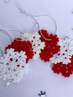 Мастер-класс Снежинка крючком, изображение 4