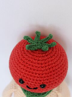 Мастер-класс Помидорка крючком, изображение 5