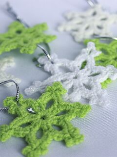 Мастер-класс Снежинка крючком, изображение 4