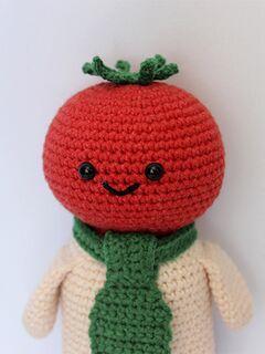 Мастер-класс Помидорка крючком, изображение 6