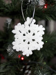 Мастер-класс Снежинка крючком, изображение 5