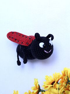Мастер-класс Божья коровка крючком, изображение 5