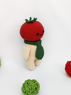 Мастер-класс Помидорка крючком, изображение 2