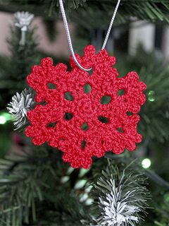 Мастер-класс Снежинка крючком, изображение 6