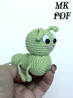 Мастер-класс Гусеница крючком