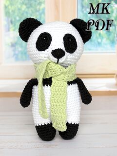 Мастер-класс Панда крючком