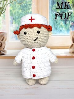 Мастер-класс кукла Доктор крючком