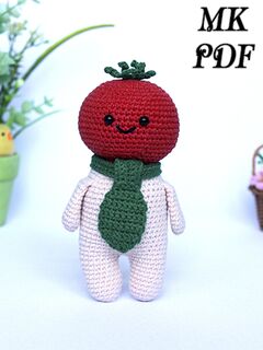 Мастер-класс Помидорка крючком